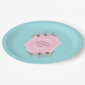 フローラエレガントハッピーマザーズデイ |紙プレート ペーパープレート (アングル)