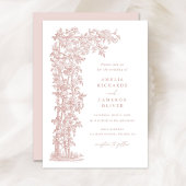 フローラエレガントバラトレリス結婚ズ 招待状