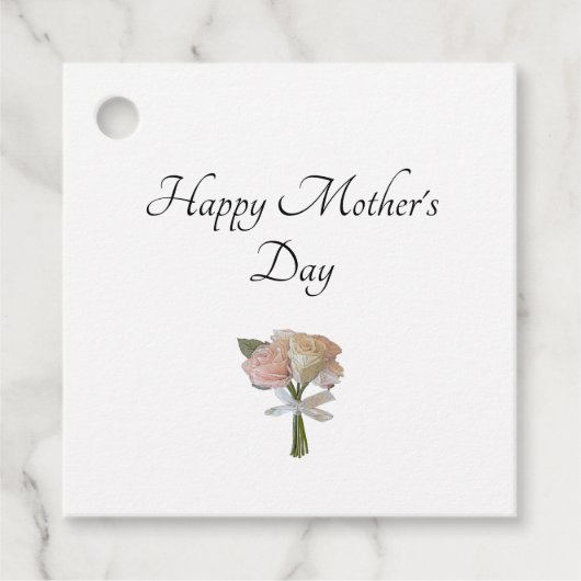 フローラエレガントバラマザーズデイパーティーブランチ フェイバータグ (正面)