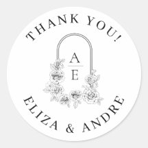 フローラエレガントバラリースカップルモノグラム