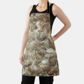 フローラエレガントバラ花弁パターン エプロン (インサイチュ)