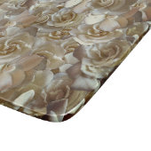 フローラエレガントバラ花弁パターン カッティングボード (角)