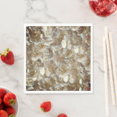 フローラエレガントバラ花弁パターン スタンダードランチョンナプキン (インサイチュ)