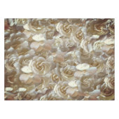 フローラエレガントバラ花弁パターン テーブルクロス (正面(横))