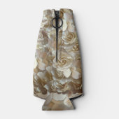 フローラエレガントバラ花弁パターン ボトルクーラー (裏面)