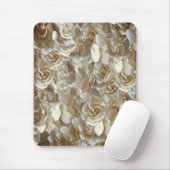 フローラエレガントバラ花弁パターン マウスパッド (マウス)