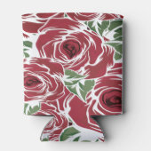 フローラエレガントバラ花弁パターン 缶クーラー (裏面)