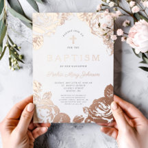 フローラエレガントバラ金ゴールドガールバプテスマ