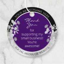 フローラエレガントパープルおよびシルバー効果製品