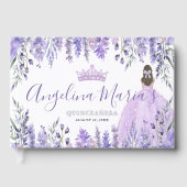 フローラエレガントパープルキンセアニェラ ゲストブック (正面)