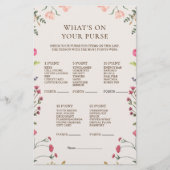 フローラエレガントピンクあなたの財布のゲームの何 (正面)