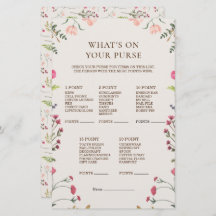 フローラエレガントピンクあなたの財布のゲームの何