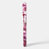 フローラエレガントピンクの列フレーム Case-Mate iPhoneケース (裏面 / 左)