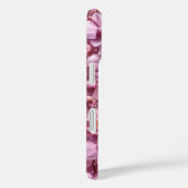 フローラエレガントピンクの列フレーム Case-Mate iPhoneケース (裏面 / 右)