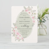 フローラエレガントピンクの水彩バラ&ペニー プログラム (スタンド正面)