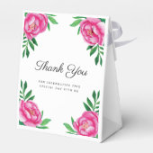 フローラエレガントピンクガールファースト聖餐式 フェイバーボックス (裏面サイド)