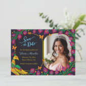 フローラエレガントピーコックフォークアートフィエスタキンセアニェラ セーブザデート (スタンド正面)