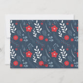 フローラエレガントフォトホリデーカード シーズンカード (裏面)