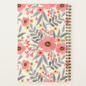 フローラエレガントブックク読ラブのギフトジャーナル ノートブック (裏面)