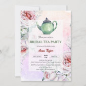フローラエレガントブライダルティーパーティー 招待状 (正面)