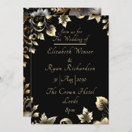 フローラエレガントブリス結婚式招待状 招待状