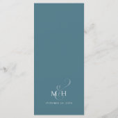 フローラエレガントブルーアジサイ花ビュッフェメニュー メニュー (裏面)