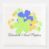 フローラエレガントブルーイエローグリーン内外吸い込み (正面)