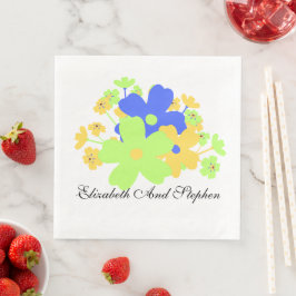 フローラエレガントブルーイエローグリーン内外吸い込み