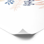 フローラエレガントブーケガーリーことわざラブリーフォトP ポスター (コーナー)