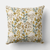 フローラエレガントプリント化粧枕 クッション (裏面)