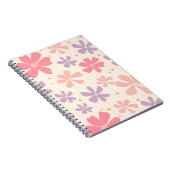 フローラエレガントプリント自然愛のための植物芸術 ノートブック (右側)