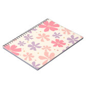 フローラエレガントプリント自然愛のための植物芸術 ノートブック (左側)