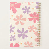 フローラエレガントプリント自然愛のための植物芸術 プランナー手帳 (裏面)