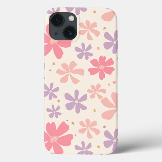 フローラエレガントプリント自然愛のための植物芸術 Case-Mate iPhoneケース (裏面)