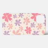 フローラエレガントプリント自然愛のための植物芸術 Case-Mate iPhoneケース (裏面 (横))