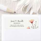 フローラエレガントプレーンシンプルプロフェッショナル ラベル (インサイチュ)