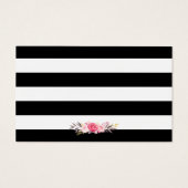 フローラエレガントベビーシャワーおむつラッフルチケット (裏面)