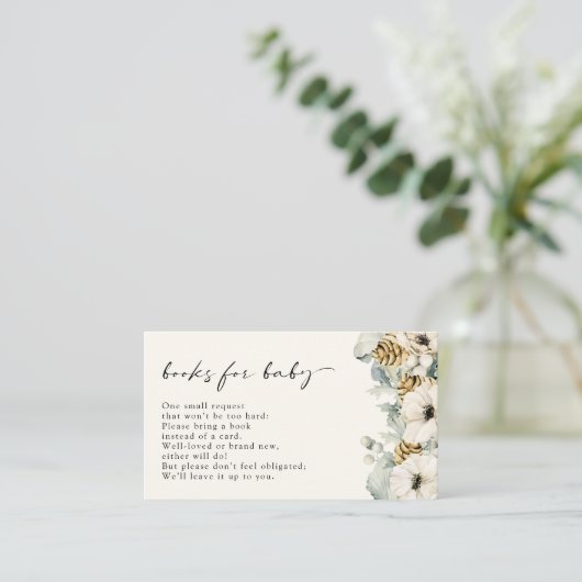 フローラエレガントベビー用カード帳 エンクロージャーカード (スタンド正面)