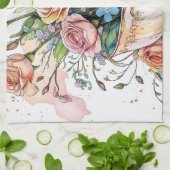 フローラエレガントボー キッチンタオル (折り畳み)