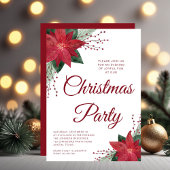 フローラエレガントポインセチアパーティー 招待状