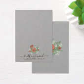 フローラエレガントポピーのイヤリングネックレスクラフト (デスク)