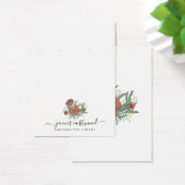 フローラエレガントポピー・イヤリング・ネックレス表示カード (デスク)