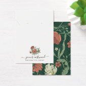 フローラエレガントポピー・イヤリング・ネックレス表示カード (デスク)