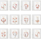 フローラエレガントマイルストーンカード 招待状