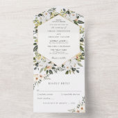 フローラエレガントマグノリアとグ結婚レネリー オールインワン招待状 (内側)