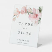 フローラエレガントマグノリアのウェディングカードとギフトPe 台座サイン (正面)