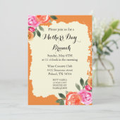 フローラエレガントマザーズデイブランチ招待状 招待状 (スタンド正面)