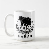 フローラエレガントママベアフローラ コーヒーマグカップ (左)