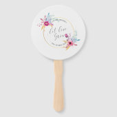 フローラエレガントミセス結婚ズ |ハンドファン ハンドファン (裏面)