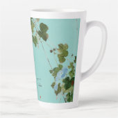 フローラエレガントミニマル書名の追加 カフェラテマグ (右)